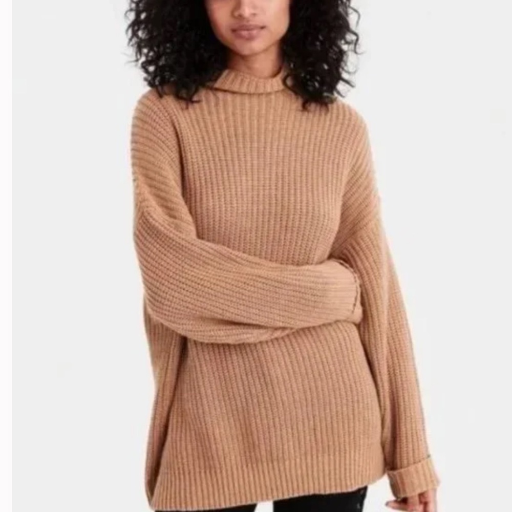 American Eagle mock neck sweater